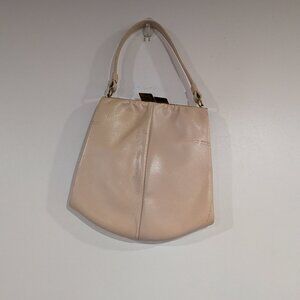 Koret Leather Shoulder Bag with Matching Coin Purse Cream VINTAGE